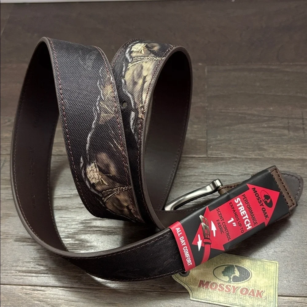 Mossy Oak Eclipse Ground Blind Belt,scent control,camo,1” stretch expands up 1”